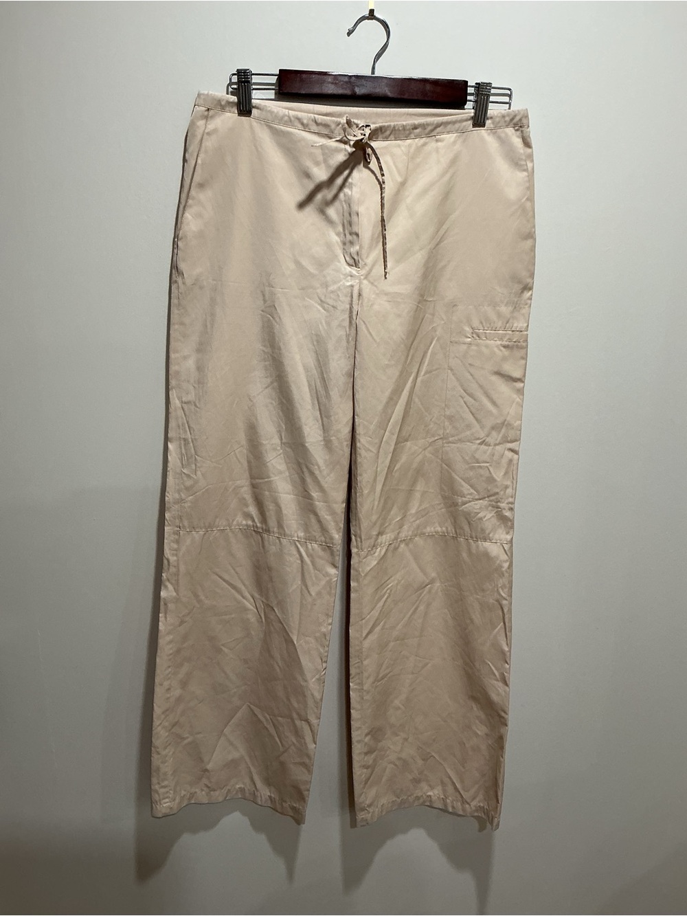 Kookai Cream Pull-On Trousers size small